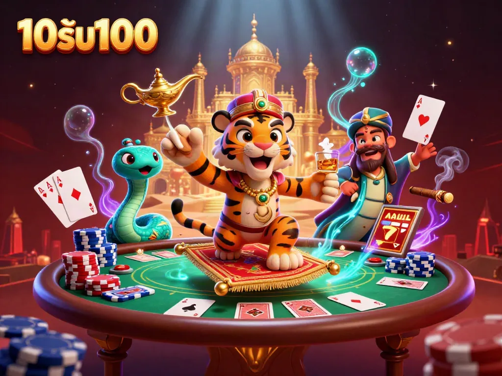 โปรโมชั่น 10รับ100 ที่ทันสมัยเพื่อเสริมโชคลาภในเกมสล็อต พร้อมสัญลักษณ์คาสิโนที่มีสีสัน