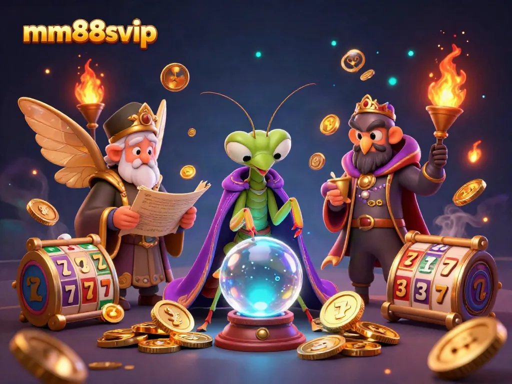 Experience exciting gameplay with the mm88svip fortune teller scenes featuring jackpots and slot reels.
